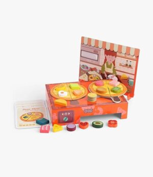 Margherita Shape Pizza Box