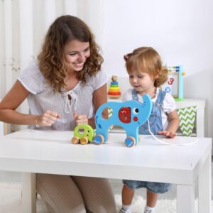 Pull Along Elephant Family - Image 4