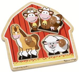 Barnyard Animals Jumbo Knob Puzzle - Image 2