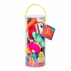Squish and Splash Bath Buddies - 9Pcs