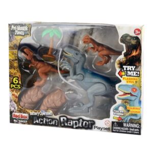 Light & Sound Action Raptor Playset