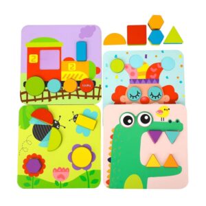 4 in 1 Shape Puzzles - Image 3