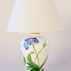 Agapanthus Lamp With White Shade