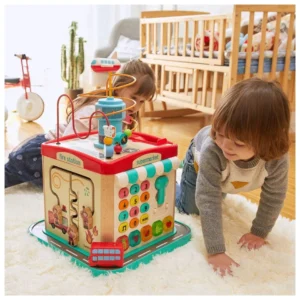 5 in 1 Busy City Activity Cube - Image 3
