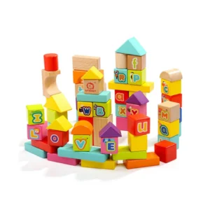 Wooden ABC, 123 Animal Blocks - Image 5