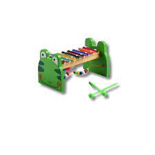 Frog Xylophone Green