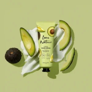 Love Nature Caring Hand Cream with Organic Avocado Oil - Image 4