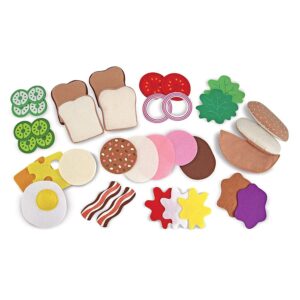 Felt Play Food Sandwich Set - Image 2