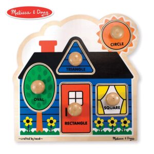 First Shapes Jumbo Knob - 5 Pieces