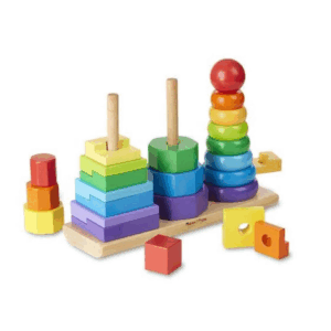 Geometric Stacker Toddler Toy