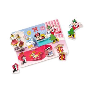 Disney Minnie Mouse Chunky Wooden Puzzle - Image 2