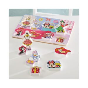 Disney Minnie Mouse Chunky Wooden Puzzle - Image 3