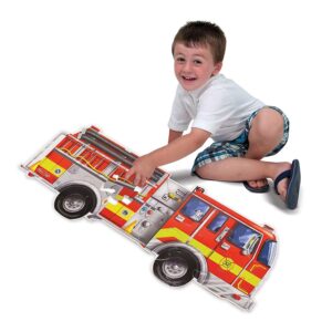 Giant Fire Truck Floor Puzzle (24 pc)