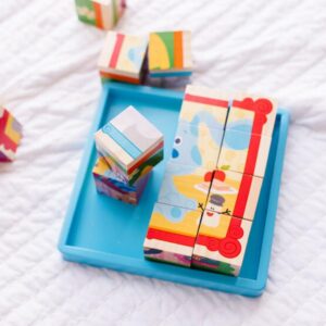 Blues Clues Wooden Cube Puzzle - Image 2