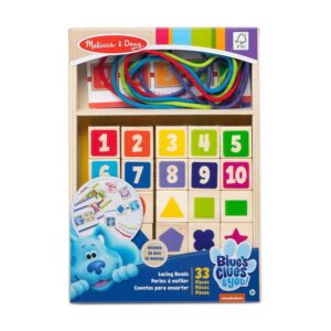 Blues Clues Wooden Lacing Beads