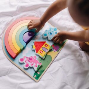 Blues Clues Wooden Rainbow Stacking Set - Image 2