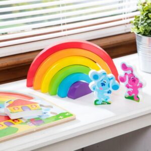 Blues Clues Wooden Rainbow Stacking Set - Image 3
