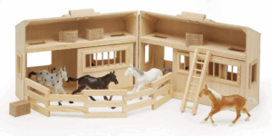 Fold and Go Wooden Horse Stable - Image 3