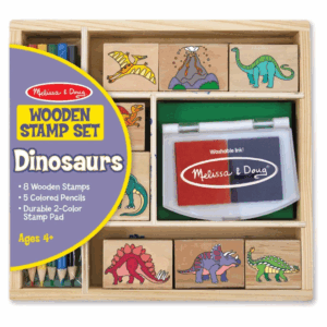 Dinosaur Wooden Stamp Set