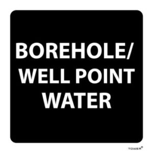 Borehole/Wellpoint ABS Signs