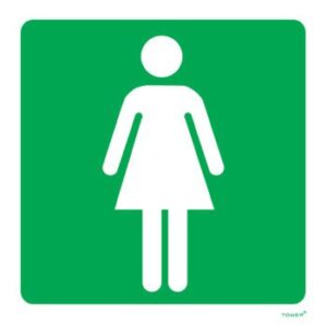 Ladies Toilet ABS Signs