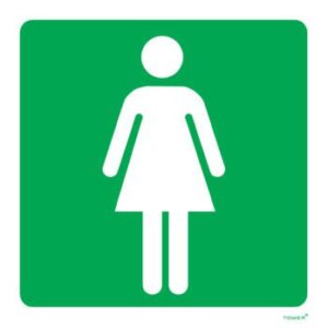 Ladies Toilet ABS Signs