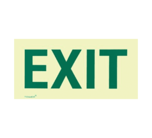 Photoluminescent Sign – Exit ABS