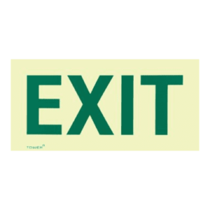 Photoluminescent Sign – Exit ABS