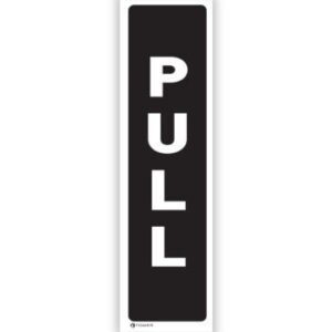 Entry Signs Black Various