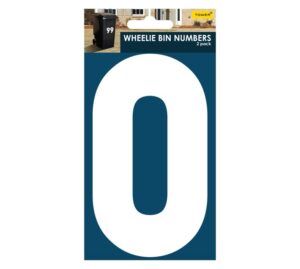 Wheelie Bin Number Adhesive Sign - Image 8